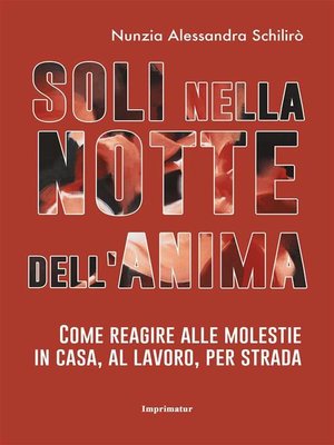 cover image of Soli nella notte dell'anima